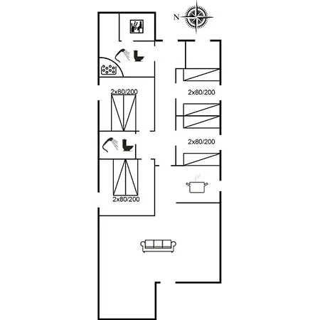 Dix - 900m From The Sea By Interhome Feriehus Blåvand